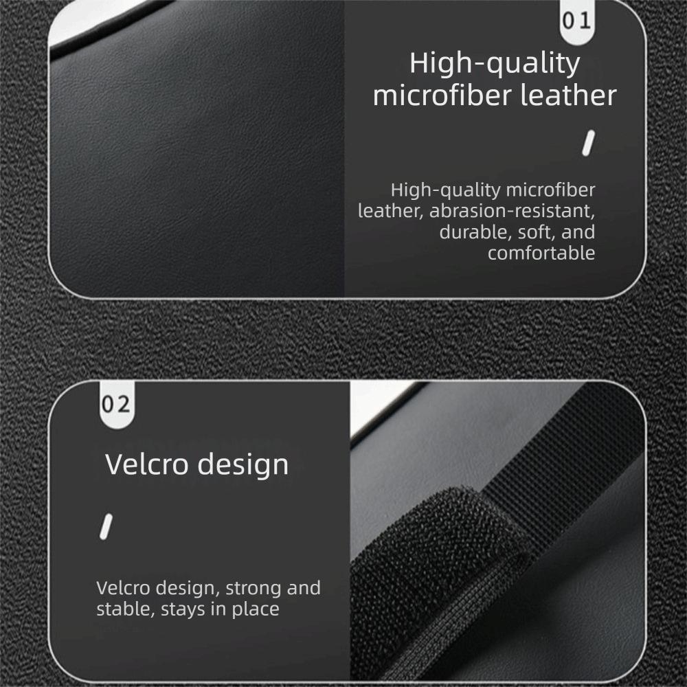 Minimalist Car Tissue Box Leather Tissue Storage Box Durable Sun Visor Tissue Box Car Interior