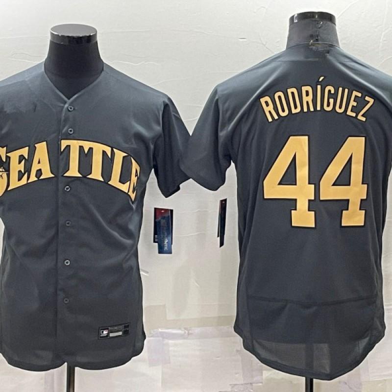 Unisex Baseball Jersey Fan Apparel With Embroidered Number 44 Soft Cotton Blend Sports Casual Wear