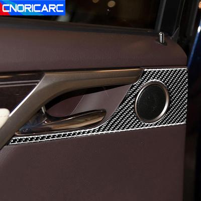 Carbon Fiber Car Styling Rear Door Handle Panel Cover Trim Stickers For Lexus RX300 2016- Interior