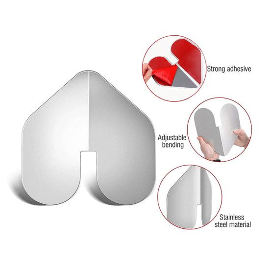 2Pcs Stainless Steel Boat Bow Protector Easy Install Bow Keel Guard Protects from Wear And Scratches Boat Protection Kit