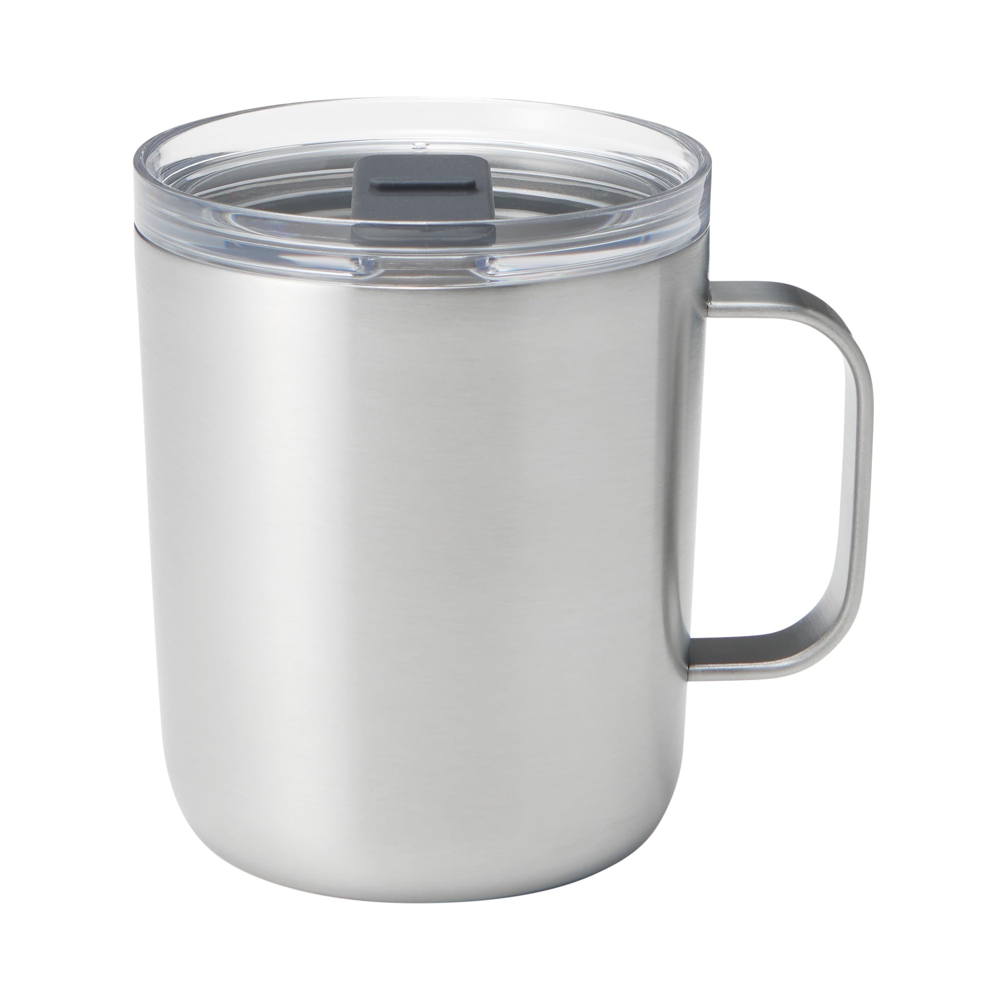 

MUJI 84334627 Scaled HeatingCold Mug with Lid Silver 400mL