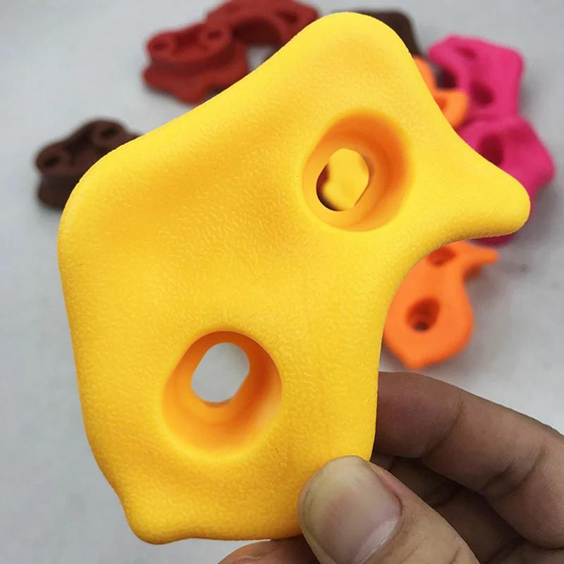 Kids Climbing Rock Wall Stones Games Hand Feet Holds Grip Kits Children Outdoor Indoor Sport Playground Plastic Hardware Toy
