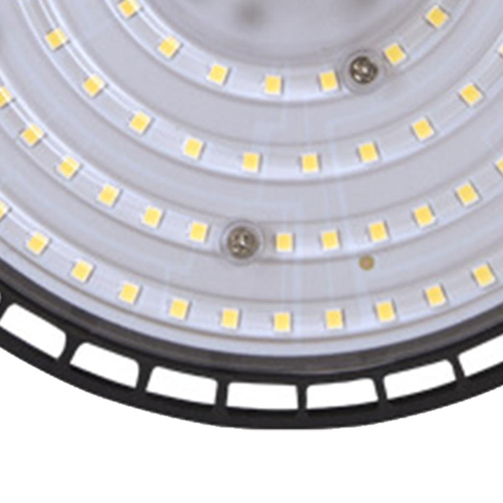 100W UFO LED Vysokozdvižné světlo 6500K Studená bílá LED Vysokozdvižné světlo pro obchod Garáž Stodola Sklad