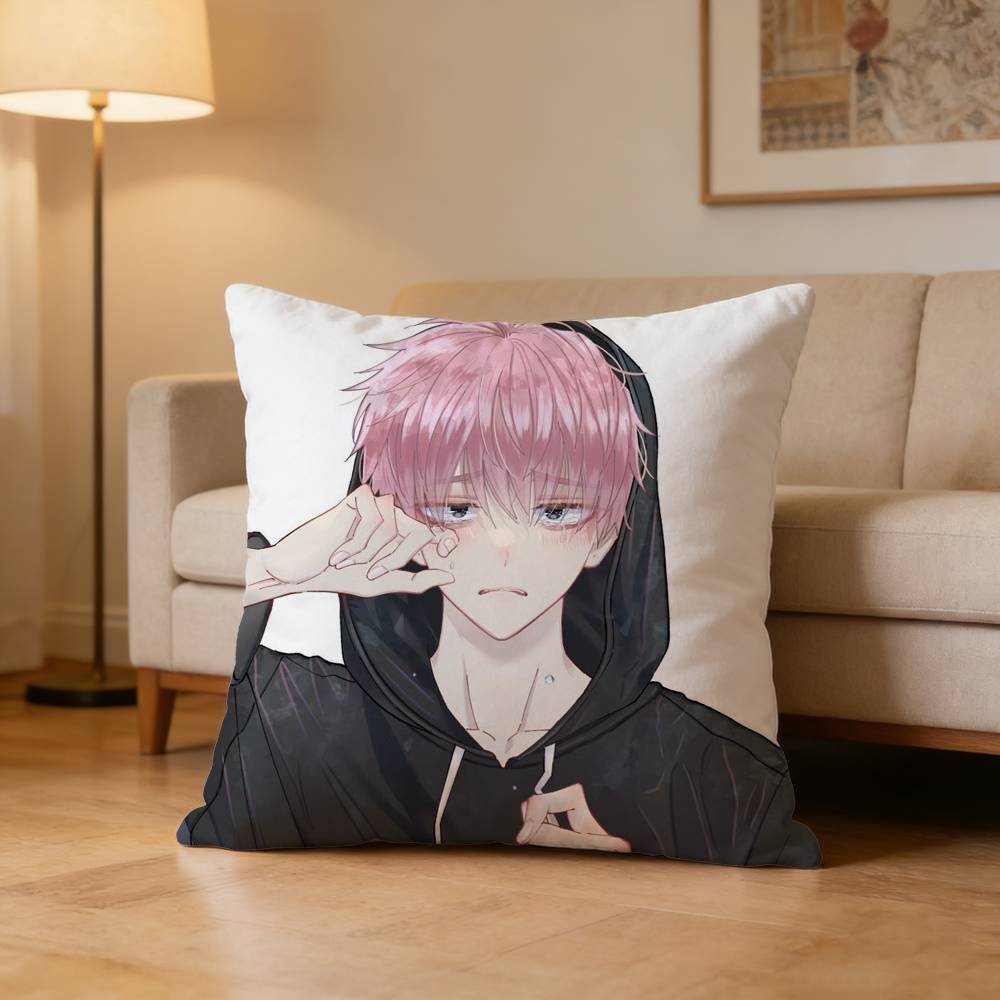 TTamon Kun Anime Pillow Case Pattern Printed Pillowcase For Living Room Sofa Cushion Cover