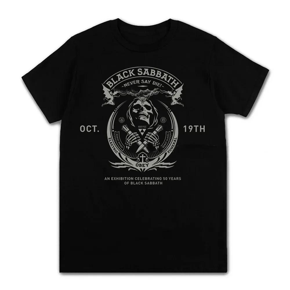 Black Metal Rock Band T-Shirt Men Women Fashion Casual Graphic Short Sleeve T-shirt Oversized T Shirt Hip Hop Street Tees Tops