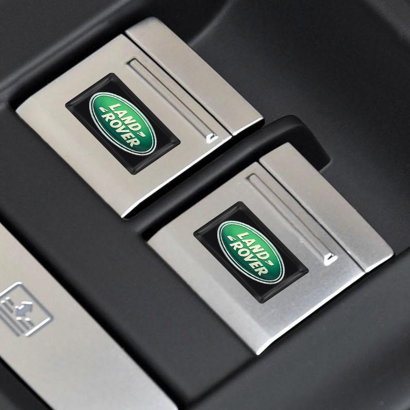 Auto Styling 3D Epoxid Auto Lenkrad Armaturenbrett Dekorationsaufkleber für Land Rover SVR Discovery Velar Defender Range Rover L322 L405