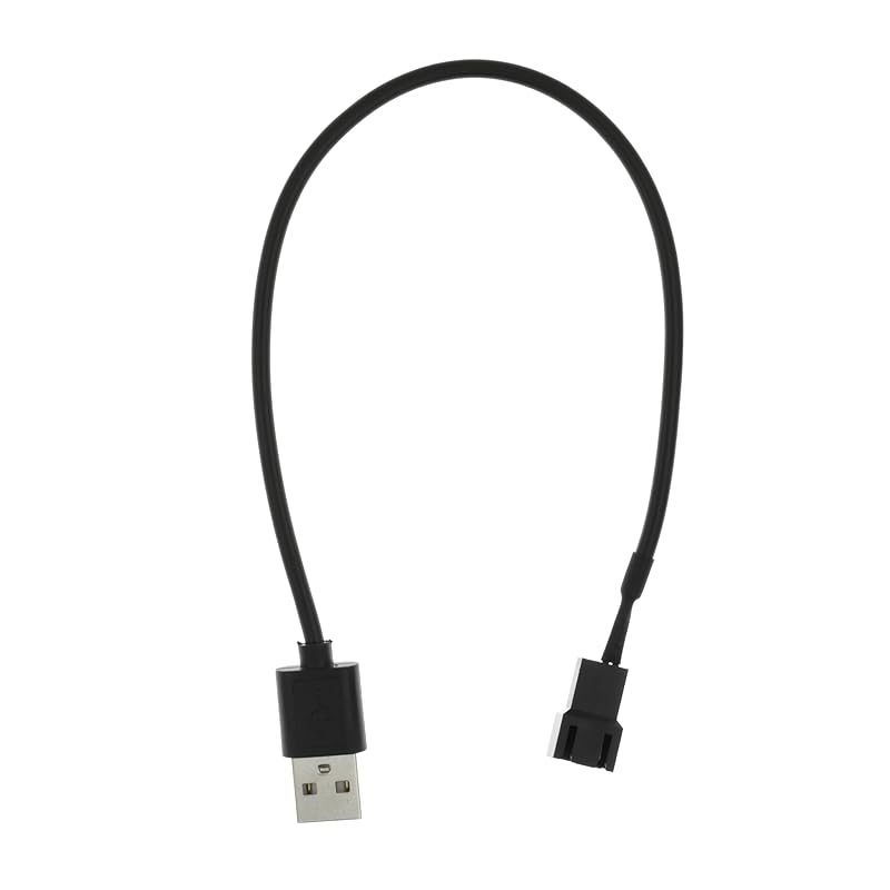 USB to 4-Pin Molex 5V USB Case Fan Power Supply Cable for Computer 11.8'' 30cm