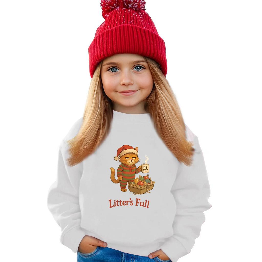 Kinder Sweatshirt Jungen Mädchen Rundhals Sport Sweatshirt Lässiger Pullover Sweatshirt Sportshirt