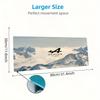 Alpine F1 Large Size Mouse Pad Large Gaming Table Cushion Non-slip Laptop Tablet Big Mousepad XXL Mat Mini PC Playmat With Lock Edge