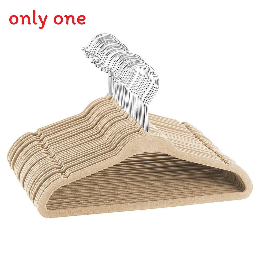 Plastic Suede Baby Clothes Hangers With Nonslip Design For Kids Storage And Organization