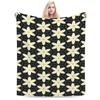 TechnoBotanical Hex Pattern Personalized Soft Gift An UltraSoft Micro Fleece Blanket