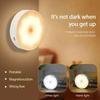 Veilleuse Rechargeable à Détecteur de Mouvement, Lampe d'Armoire à LED, Lampe Murale à Allumage Automatique, Cuisine, Chambre à Coucher, Salle de Bain, Couloir, Escaliers, Tiroir, USB