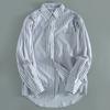 Export Export Cut Label Men Striped Long Sleeve Shirt Youth Spring & Fall Men Casual Shirt Tail Order Cattle Goods Tops