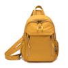 Schoolbag Small Backpack Women's 1011 New Fashion Large Capacity Breast Bag Casual Versatile Multifunctional Women's Travel Backpack