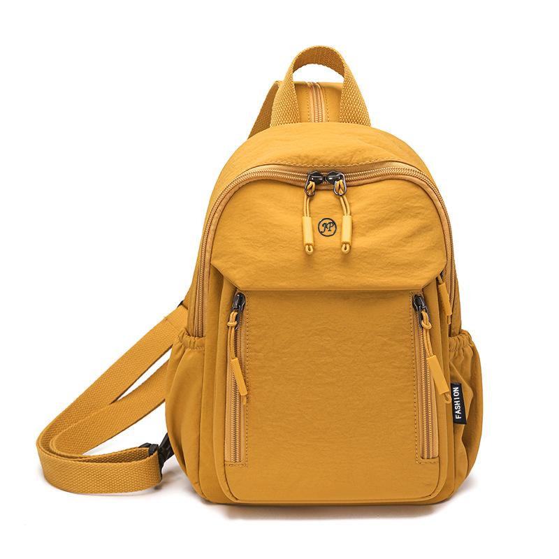 Schoolbag Small Backpack Women's 1011 New Fashion Large Capacity Breast Bag Casual Versatile Multifunctional Women's Travel Backpack