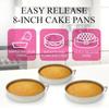 Diy Cake Baking Mold Stainless Steel Food Grade Round Cake Tray Baking Tool High Quality Cake Baking Mold Kitchen Bar Supplies
