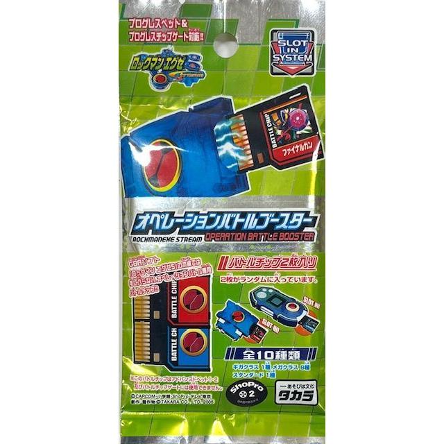 Использованный Rockman Operation Battle Booster 2 В комплекте Battle Chips