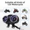 Universal LCD Digital Motorcycle Speedometer Tacho Gauge Motor Speed Gauge Tachometer RPM Meter Fuel Gauge For GN125 12V GAUA