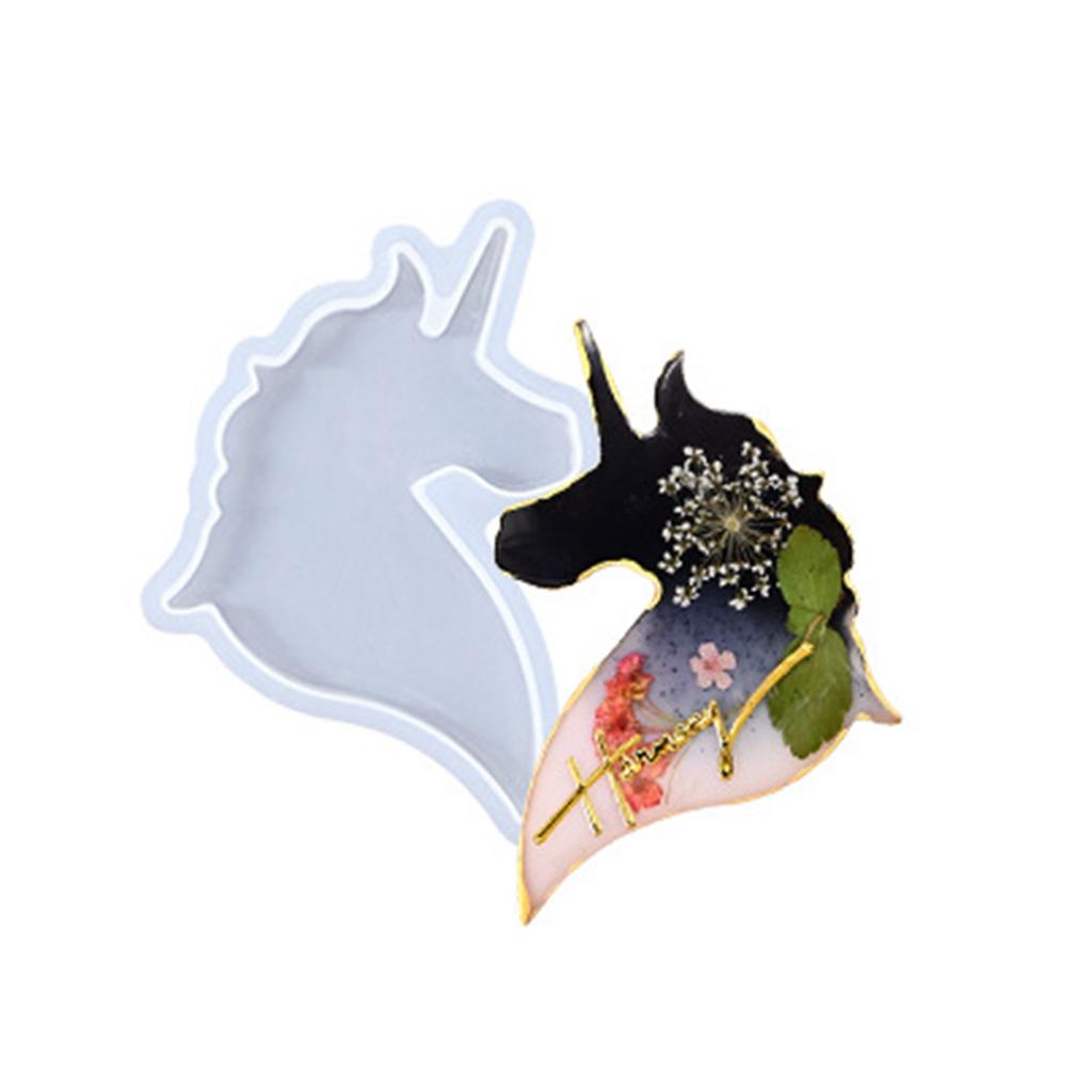 Flexible Animal Series Silicone Mold For Brooch Keychain Pendant Jewelry Soap Baking Crafts Feature Reusable Shape