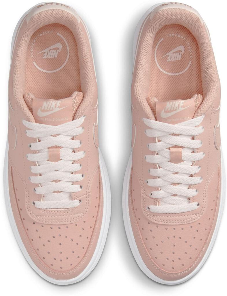 Женские кроссовки Nike Court Vision Alta розовый оксфорд/розовый оксфорд/белый