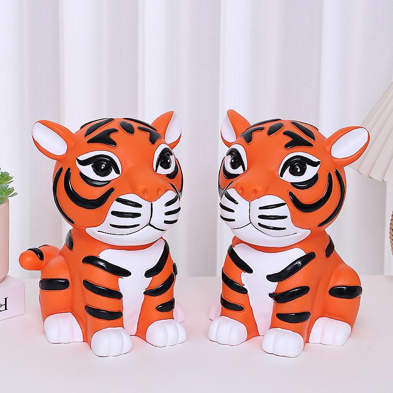 Creative Tiger Piggy Bank: Durable Coin Box & Children's Gift