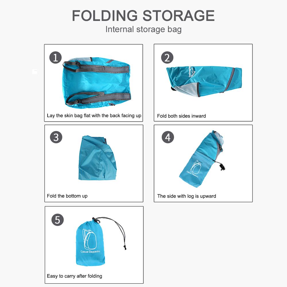 Travel Folding Backpack – Ultra-Light, Space-Saving Bag for Outdoor and Daily Use