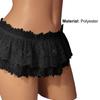 Women Briefs Lace Bow Sexy Pure Color Sweet G-string for Living Room