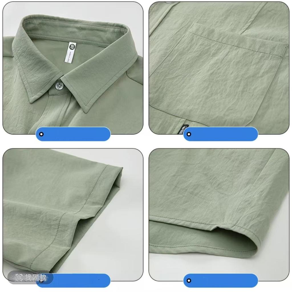 Short Sleeved Shirt for Men In Summer, Loose and Versatile, Casual Shirt