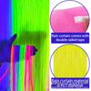 Colorful Macaron Tinsel Curtain for Kids' Party Decor & Dress-Up
