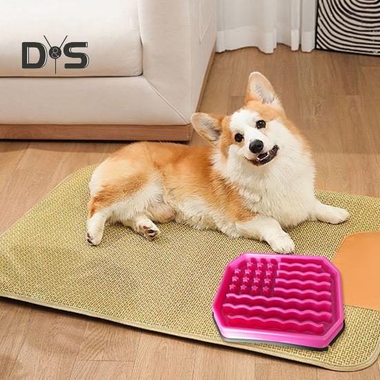 Slow Feeder Dog Bowl Non Slip Dog Slow Feeding Bowl Pet Puzzle Feeder Prevent Choking Dog Bowl for Small Medium Breed