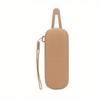 Astuccio Occhiali da Viaggio Pochette Pennelli Trucco Organizer Cosmetico Borsa Protettiva Occhiali da Sole in Silicone Accessori Occhiali Con Cordino