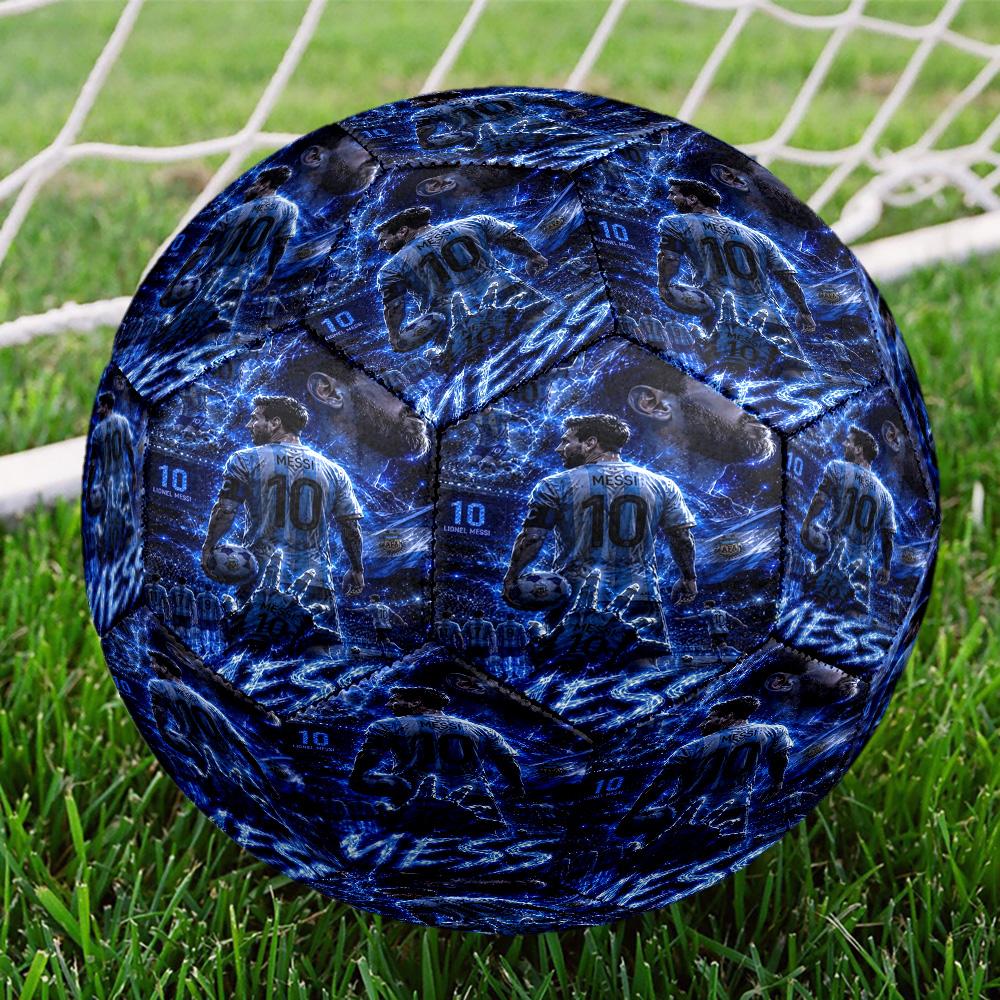 Messi 10 Number Number Soccer Star Soccer Ball Size 5 Football Machinestitched Indooroutdoor Universal Football Surprise Collection Gift