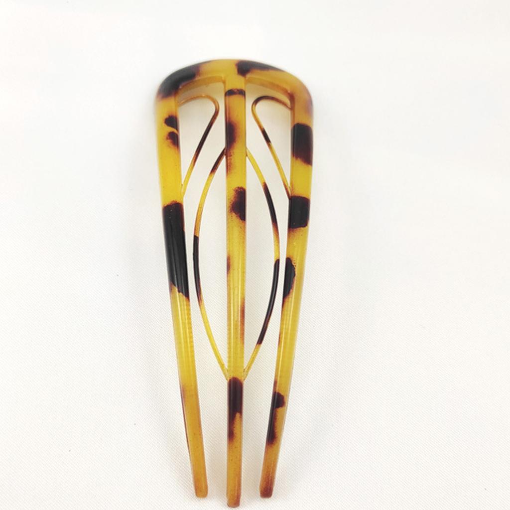 Traditional U-shape Hairpin for Women Plastic Hair Stick Combs and Sticks Hair Pin Nonslip Hair Clip Elegant Hair Decors