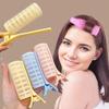 1 pince à cheveux naturelle et moelleuse, accessoire de coiffure pour cheveux paresseux, bigoudis, frange, boucles, outils de coiffure