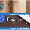 1/2PCS Drill Bit Extension Magnetic Drill Bit Holder Pivot Flexible Impact Screwdriver Bits Holder for Narrow Spaces or Corners