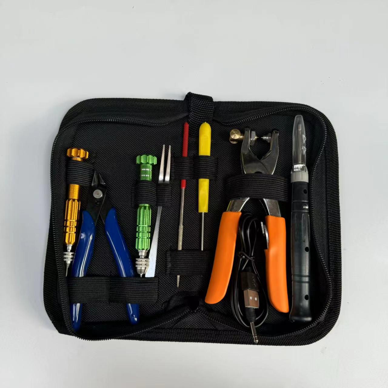 

Трубка-протектор струны бадминтонной ракетки с питанием от USB и комбинированный инструмент для развальцовки горячим прессом