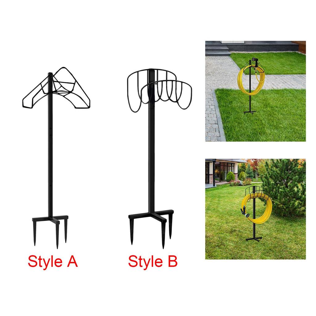 Garden Pipe Stand Heavy Duty Garden Water Hose Storage Organizer Garden Hose Holder for Outside Garden Outdoor Lawn Yard
