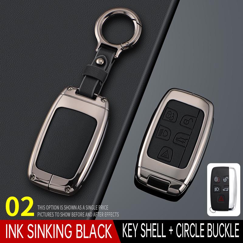 Luxury Key Case for Land Rover: Compatible with Range Rover, Defender, Evoque, Discovery Sport, and Velar Models