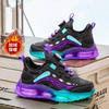 2025 Spring and Autumn Leather Boys' Shoes Medium and Older Children's Waterproof Children's Sneakers Breathable Sneakers 2025