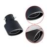 Srasakan Car Muffler Cutter, Downward Facing, 2.5 Inch Diameter, Exhaust Tip, Stainless Steel, Diagonal