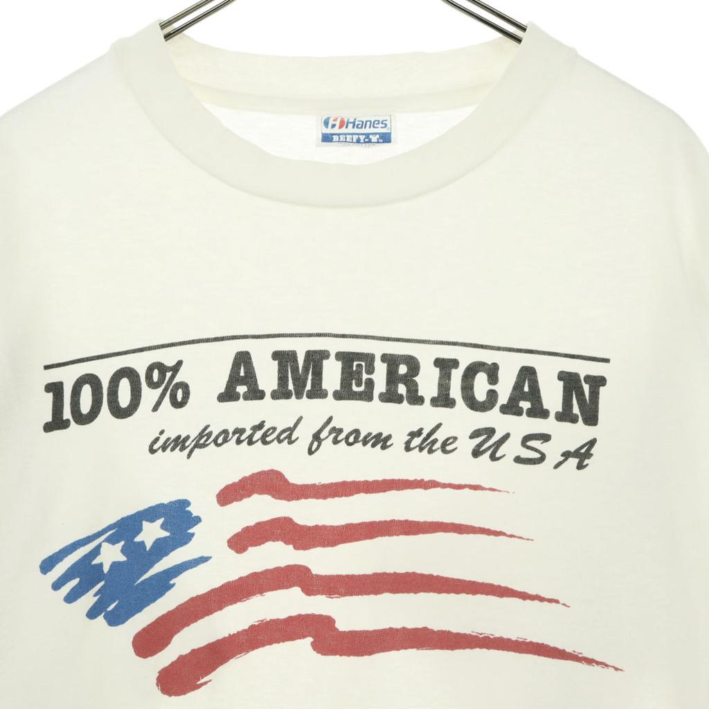 Beauty products Hanes 80s 90s Old USA made Print Short sleeve T-shirt Men's Used