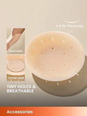 2 SZT Oddychające Przyklejane Silikonowe Osłonki na Sutki Bezprzewodowy Biustonosz Niewidoczna Bielizna Bikini Specjalne Podkładki Przeciw Odsłanianiu Oddychające Klejące