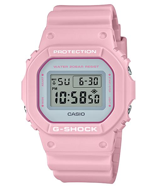

Casio G-SHOCK Men s Resin 200M Water Resistant Shock Resistant Alarm Quartz Watch DW-5600SC-4 красный