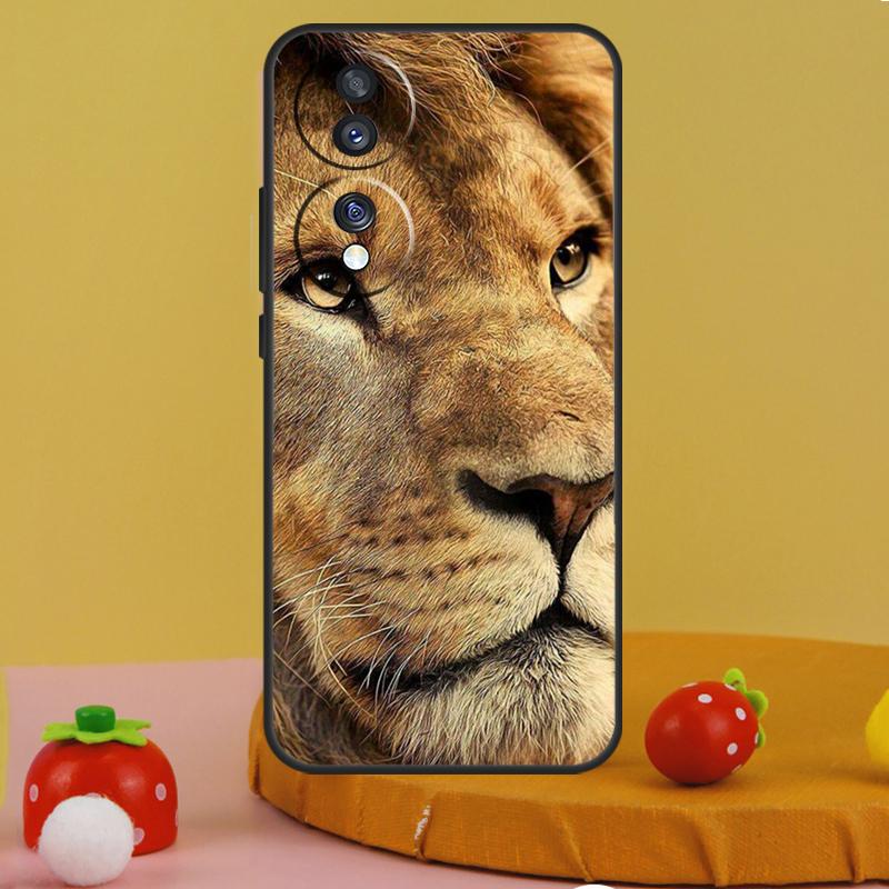 King Of The Jungle Lion Case For Honor 200 Pro X9a X9c X8a X7a X6a X7 X8 X9 X8b X9b 50 70 90 Magic 5 6 Lite Cover