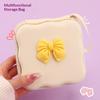 Charger Lid Storage Bag Fashion 3D Heart Design Drop-resistant Protective Case Lightweight Organizer for Office School Travel