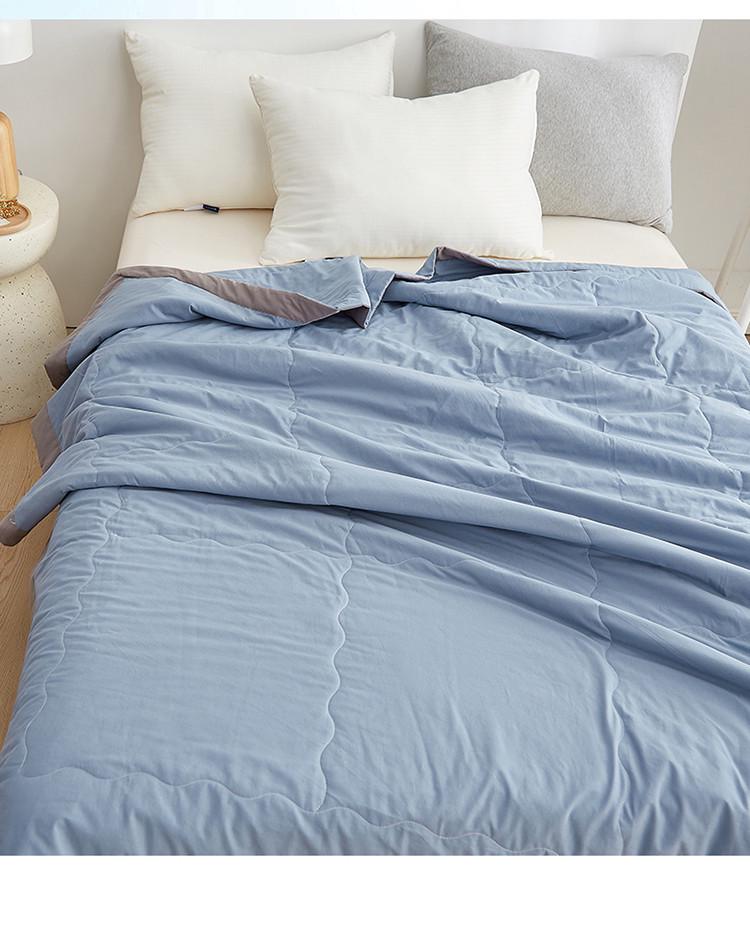 Class A Xinjiang Cotton Summer Quilt: Pure Cotton Cool, Machine Washable, Air Conditioning Friendly, Single Thin Cover and Lining