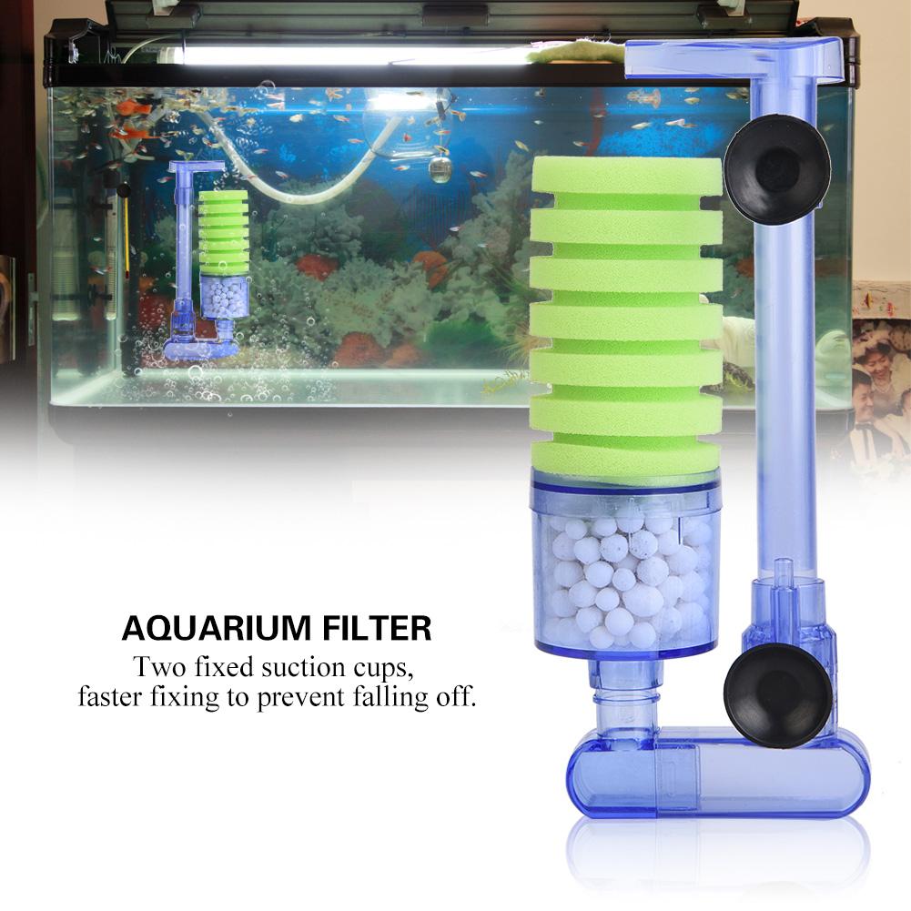 Aquarium Filter Air pump Sponge Biochemical Oxygen Pump for Mini Fish Tank Supplies(XY 2881)