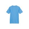 Puma Logo Print Round Neck Short Sleeve T-Shirt Men Tops Light-Blue 705371-18