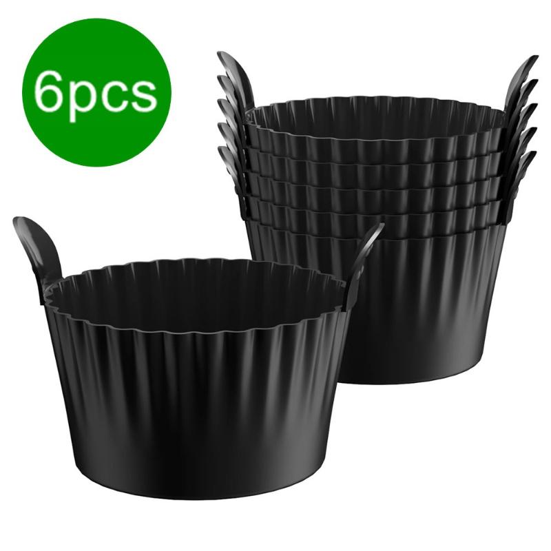 Silicone Air Fryer Egg Poacher Cupcake Baking Cups Reusable Non-Stick Ramekins for Air Fryer Ovens Air Fryer Silicone Basket