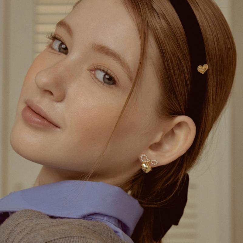 TATIANA Eileen Velvet Heart Hair band HB2221